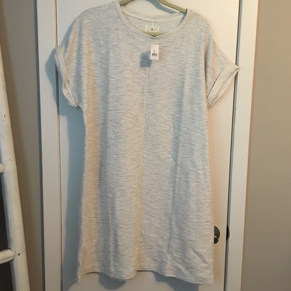 Lou & Grey Tweedknit Cuffed Dress